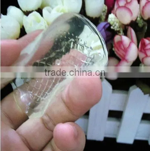 smooth Comfortable forefoot cool gel insole /gel half insole/ lady forefoot pad