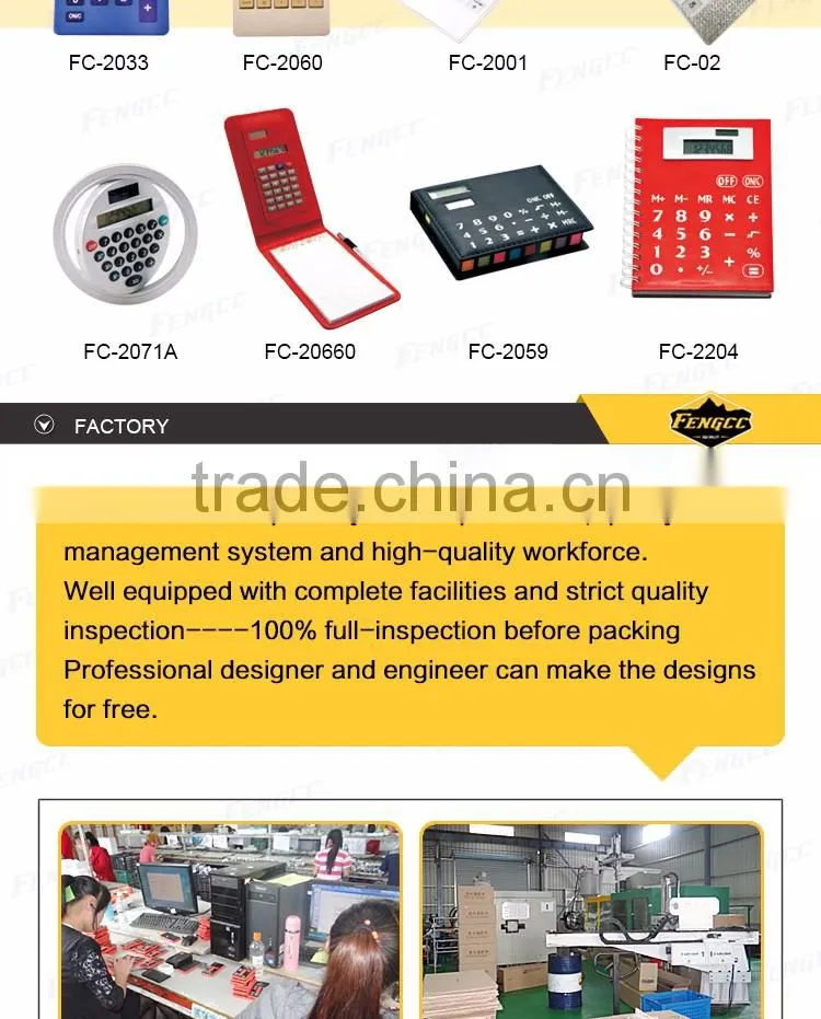 finance fashion Multi-function Rubber calculator lcd display