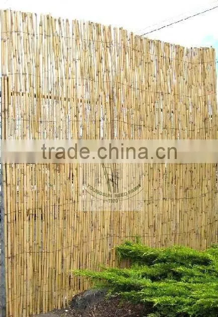 reed natural rolled fence