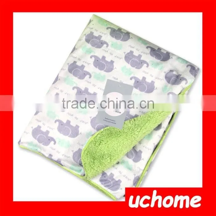 UCHOME Newborn Baby Blanket/Baby Outdoor Blanket/Soft Plush Infant Blanket