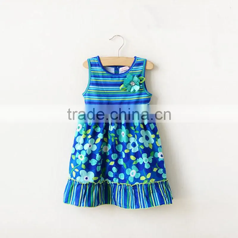 Baby Dress Cutting Wholesale Designer Clothing for Kids