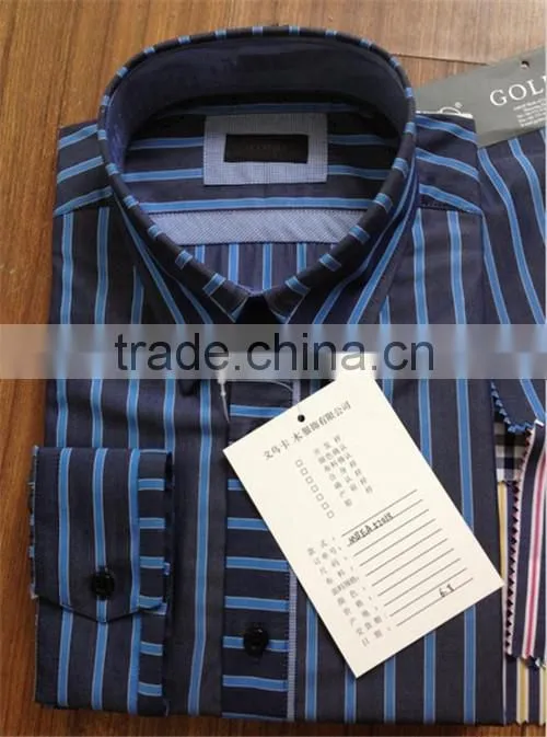 Classic stripes shirt for man/long sleeve man shirts