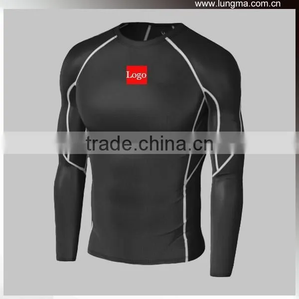 Sportswear Plain Tracksuit Custom Printed Rash Guard