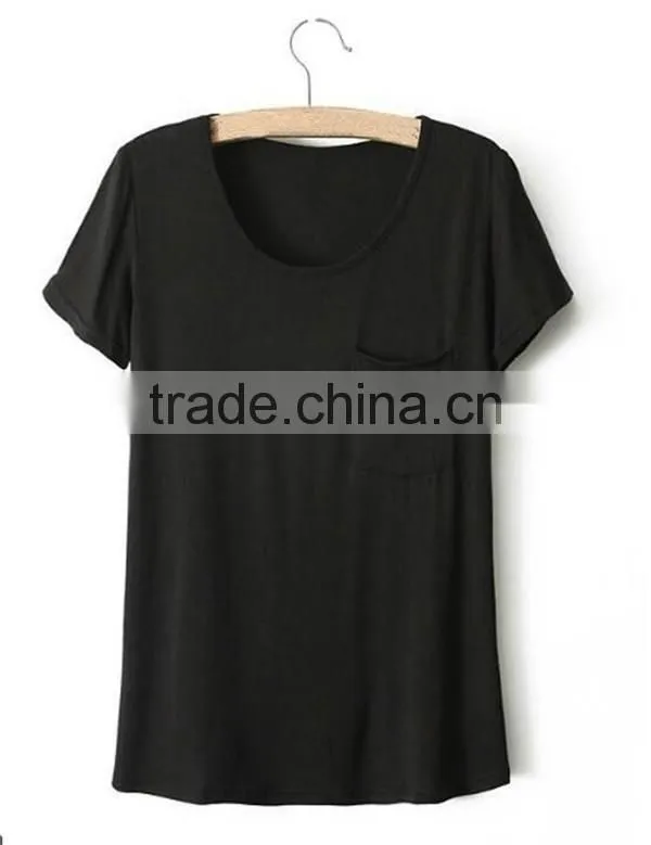 Mens plain black t shirts wholesale