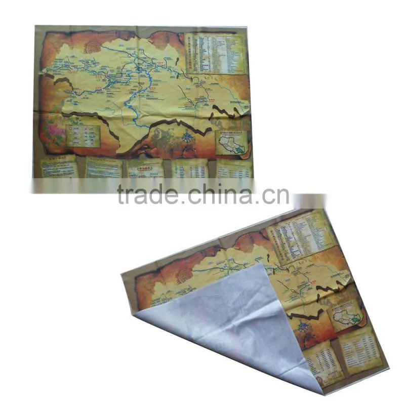 fashion printed map