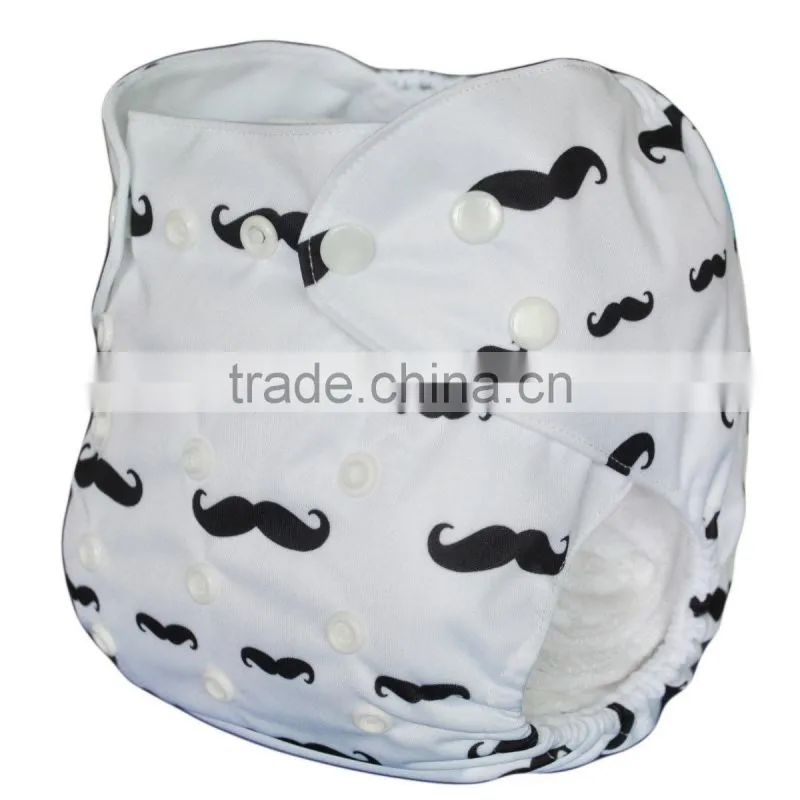 White Beard Reusable Baby Diapers Factories