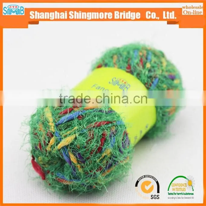 online shopping first choice yarn from china twisted yarn factory cheap wholesale twist feather yarn for fanshion hand knitting