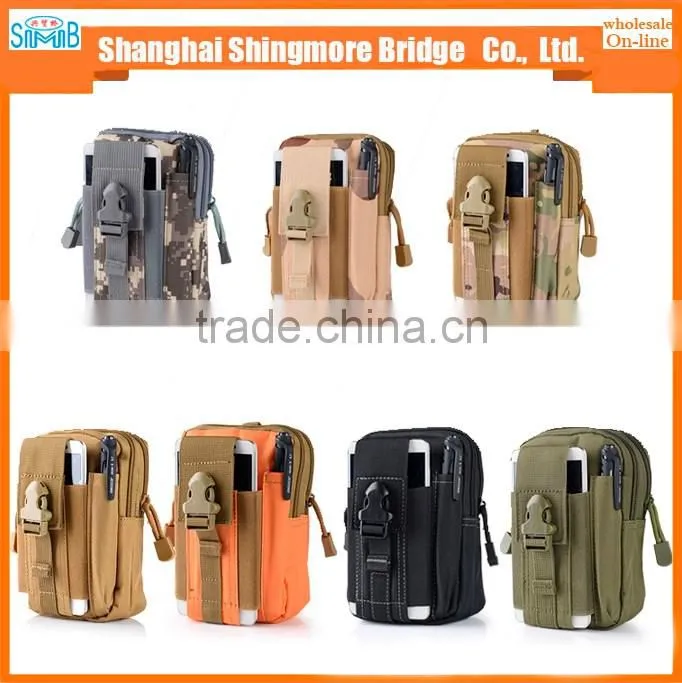 high quality outdoor waterproof waist Tactical pockets cheap wholesale
