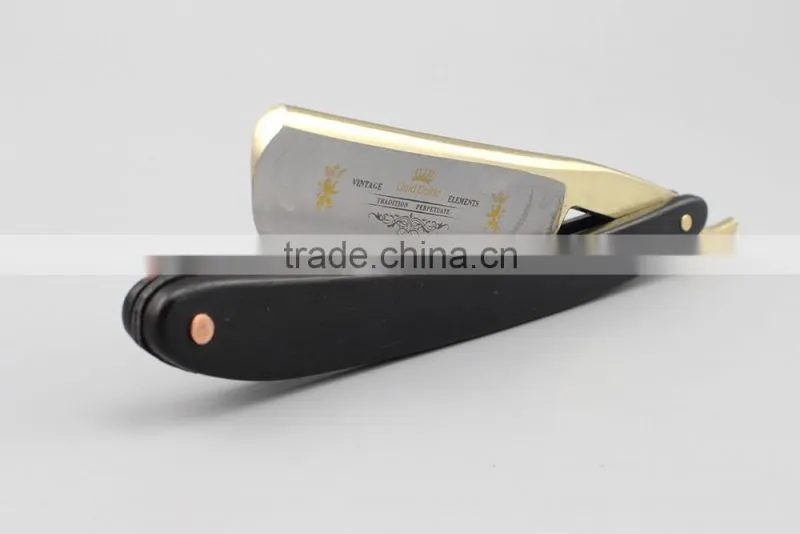 "GOLD DOLLAR 220" man's cut throat razor straight razor