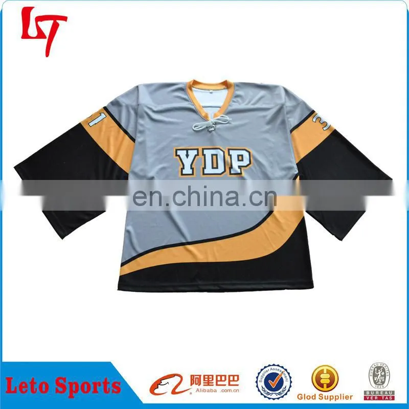 Digital sublimation printing ice hockey jersey international ice hockey jerseys