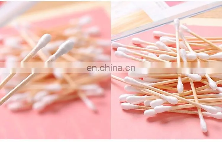 low price double side disposible medical cotton stick for wholesale