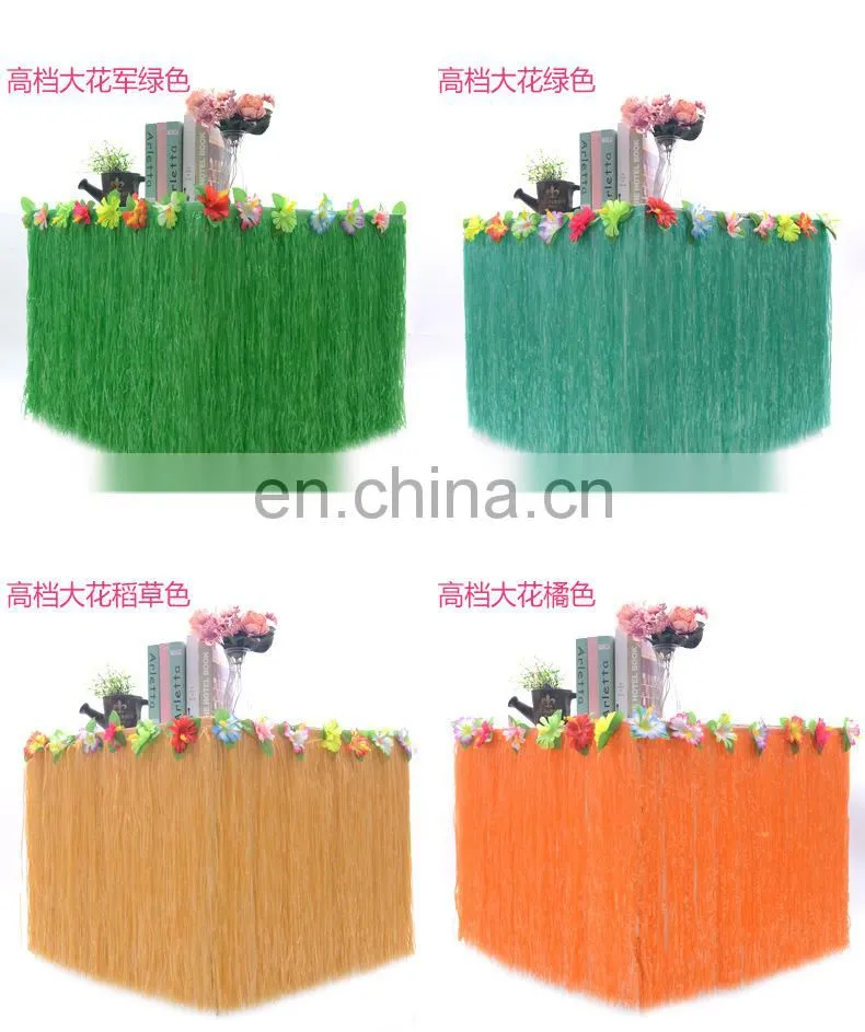 Novelties Hawaiian Luau Party Grass hawaiian table skirt