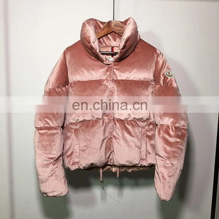 China Clothing Factory High Quality Duck Feather Lady Womens Winter Down Jacket
