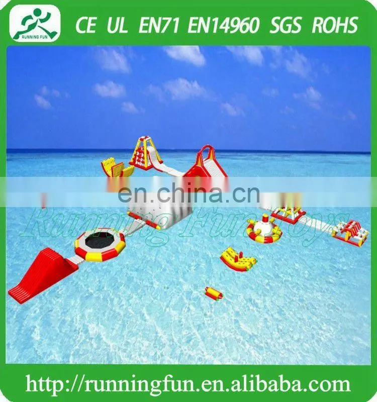 Inflatable water UFO, inflatable spinner water toys
