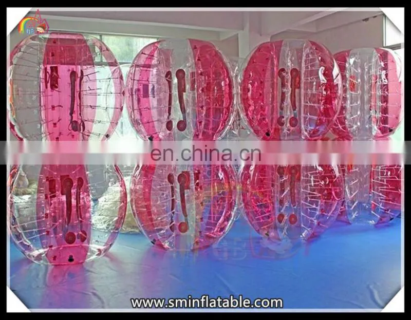 Human inflatable bumper bubble ball, inflatable bumper ball for sport game