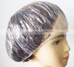 clear plastic shower cap / bathing cap