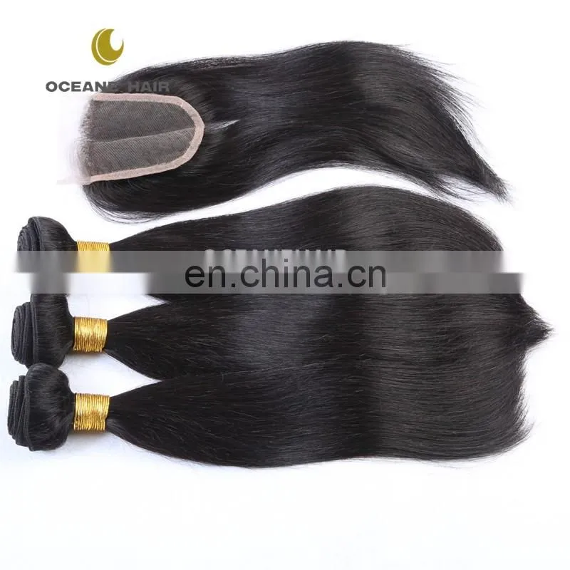 New styles durable cheap wholesale virgin hair bundles with lace closure