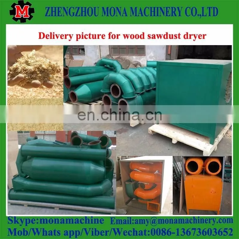 Low cost and high profit sawdust wood powder dryer for sale