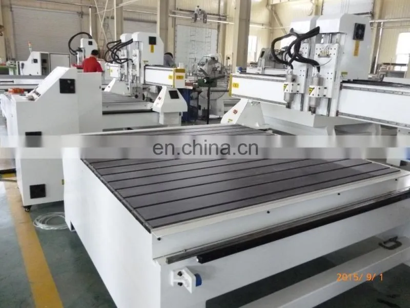 double head 1616 CNC engraving machine with high quality HSD Spindle sell all the world
