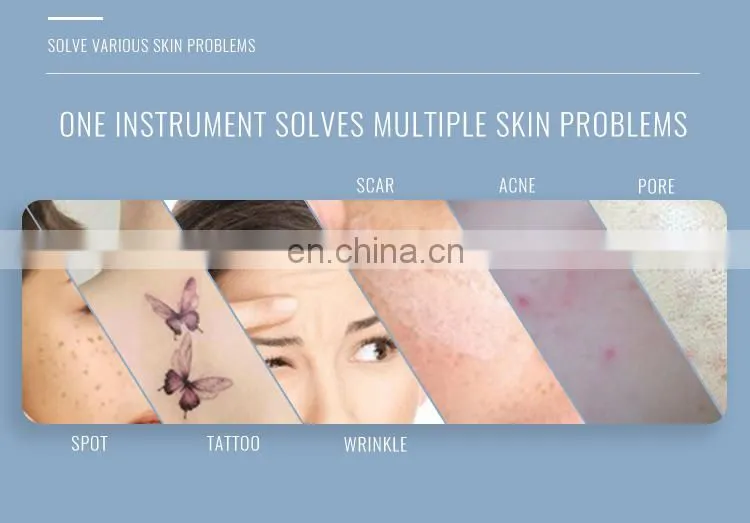 Picosecond 1064 nm 755nm 532nm Pico q switched Nd Yag Laser Pico Laser Tattoo Removal skin whitening remove freckle machine