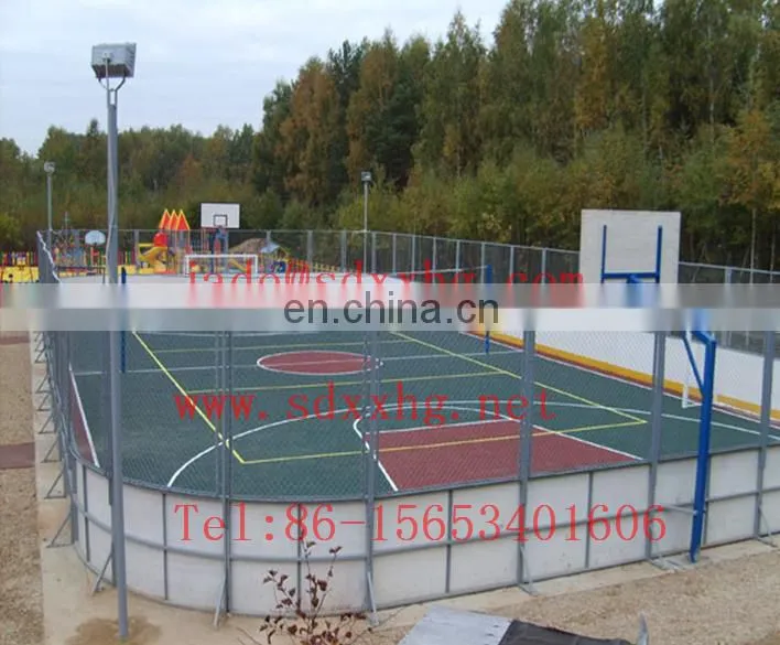 ice hockey shooting rink skating plastic boards/barrier/fence