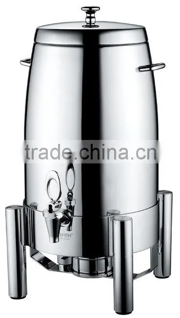 Big Volume 19L Delux Stainless Steel Coffee and Tea Dispenser For Buffet