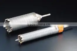 Unika Japan Multifunctional Dry Diamond Core Drill BIt UR21 D-series for REINFORCED CONCRETE,HARD EXTERIOR PANEL