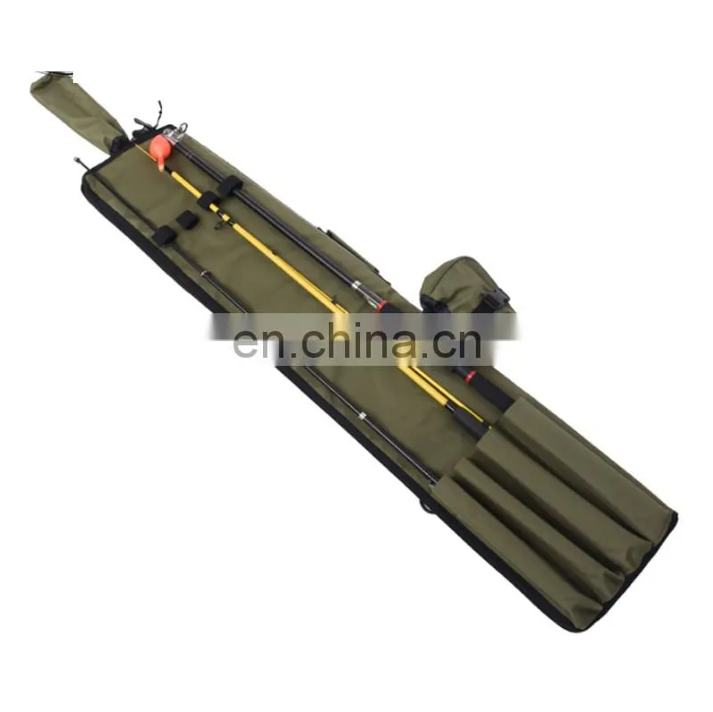 Outdoor fishing gear sea rod bag large capacity Folding European Style fishing rod storage bag