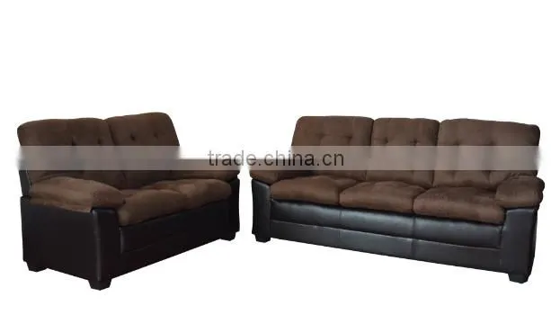 Hot sale pu leather sofa/living room sofa /Faux suede sofa