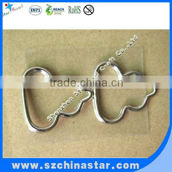 Different shapes stylish key rings for promotional