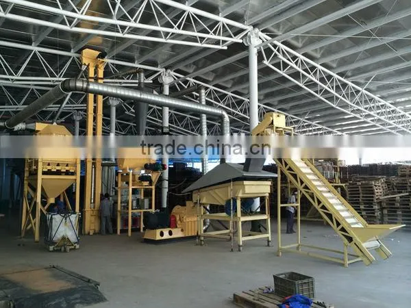 Eucalyptus Biomass Pellet Production Line Wood Pellet Making Equipment 2-3ton/h