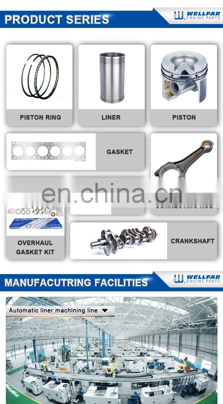 Well-treated Forged Steel Truck Engine Crankshaft for Kamatsu 6D125 6151-31-1110