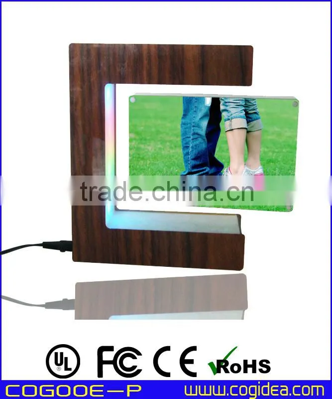 magnetic floating photo frame 2 photos levitating gift products