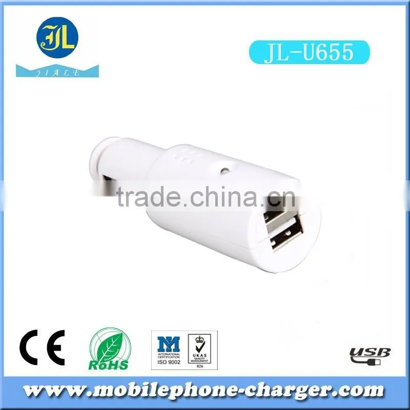 Multifunctional car accessories for wholesales multi usb car charger Mobile Phone Charger with LED Light