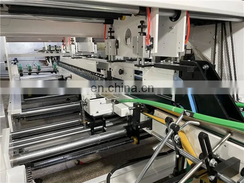 UFG1250B2A Automatic A B C D E Flute Box Folder & Gluer Machine with Patting Device System