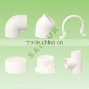SCH40 PVC DRINKING WATER PIPE FITTINGS REDUCING THREAD TEE