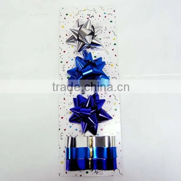Colorful and Beautiful Ribbon Eggs and Star Ribbon Bows for Decoration Gift/Presant/Flowers