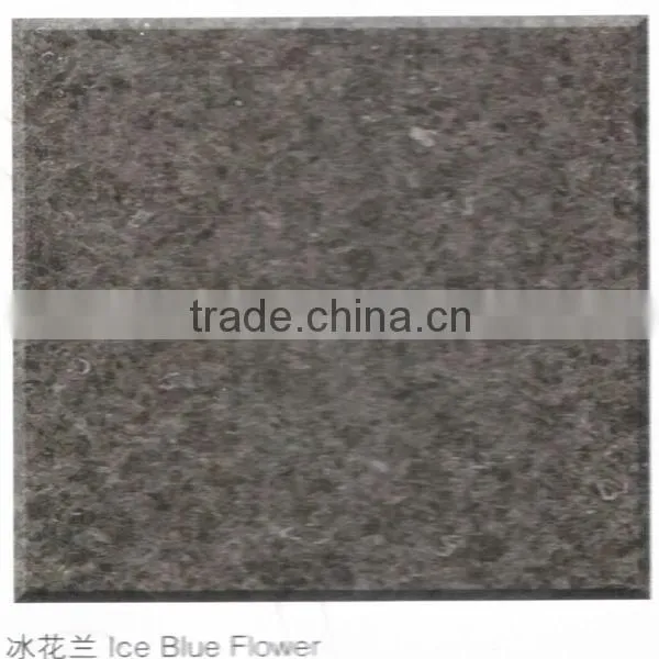 Ice Blue Flower Granite
