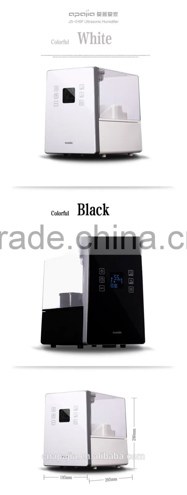 air innovations water purifier ultrasonic warm cool humidifier