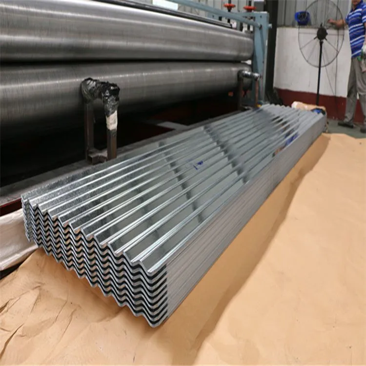 Custom Cut SGCC Galvanized Corrugated Roofing Tile Full-Hard Zinc Gauge Steel Plate JIS/DIN/AISI/BS ASTM Compliant Color Roof