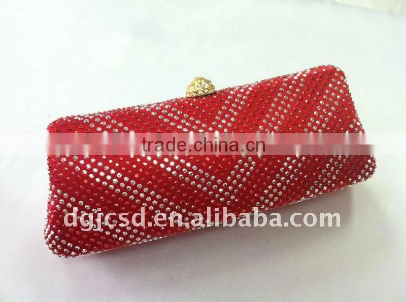 lady fashion clutch purse for wedding party 2012