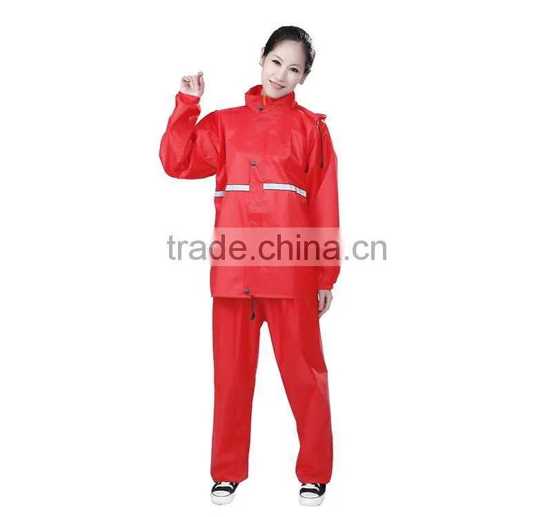 Adult women pvc raincoat