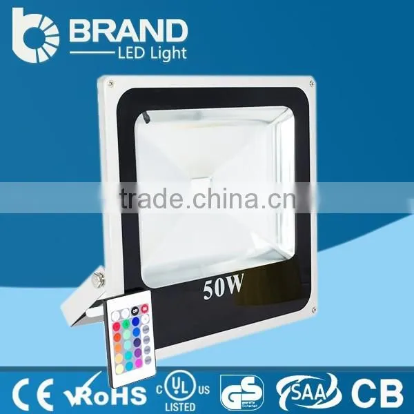 Super Slim IP65 Garden Light 10w 20w Color Changing Outdoor LED Flood Light