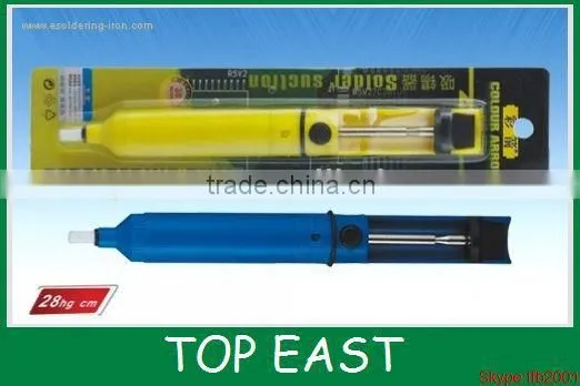 High quality Solder Sucker Desoldering Vacuum Pump Solder Removal Tool Blue