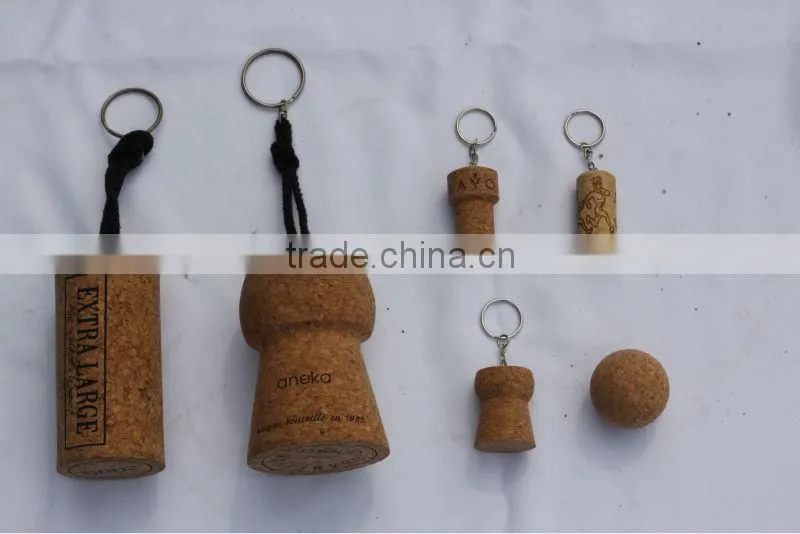 champagne stopper key chain