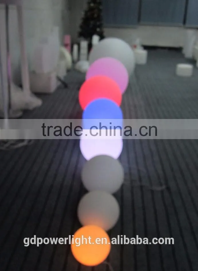 Solar LED ball with remote control YXF-800S1