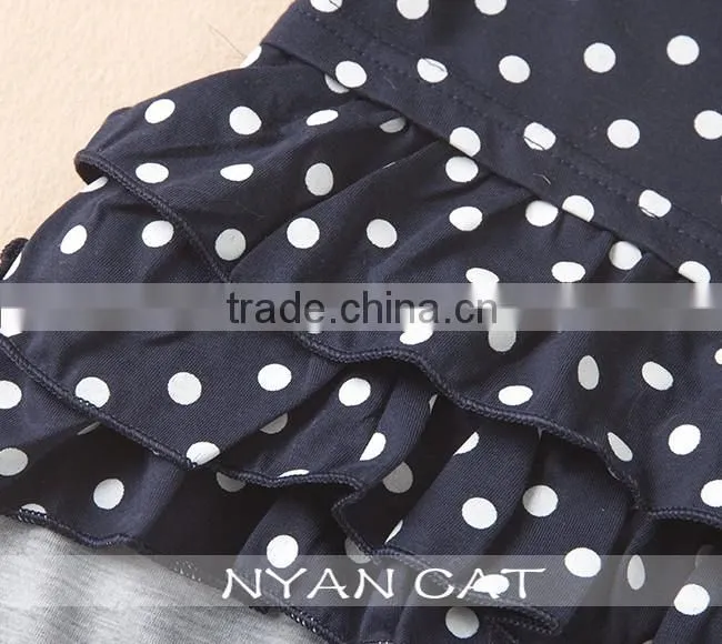 2016 Summer Cute Baby Girl Lovely Modeling Dot Kids Girl Bow Tie Baby Romper Children Girl Junpsuits