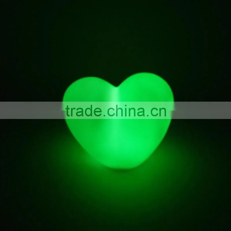 Plastic Red Heart Shaped Led Lights Led Christmas Heart Shaped Lights