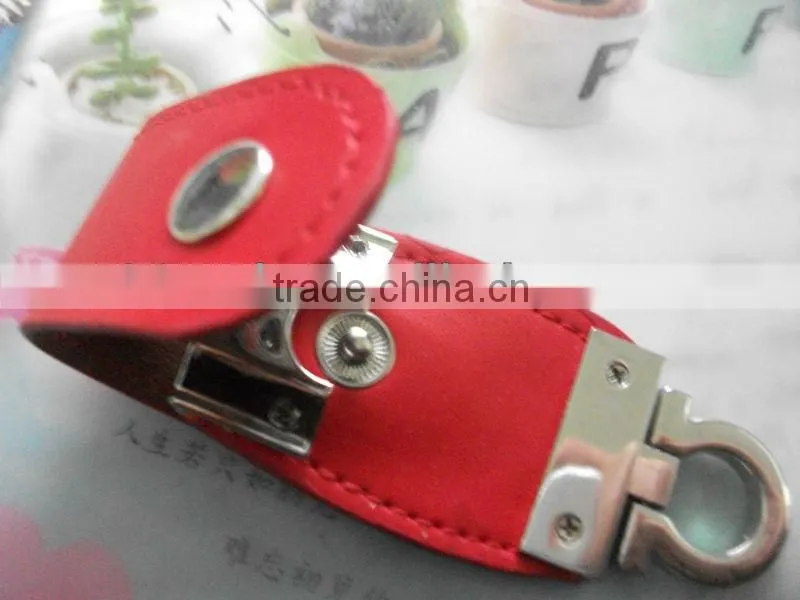 Black Leather USB with 2.0 8GB USB Leather Flash Drive 64mb to 64gb