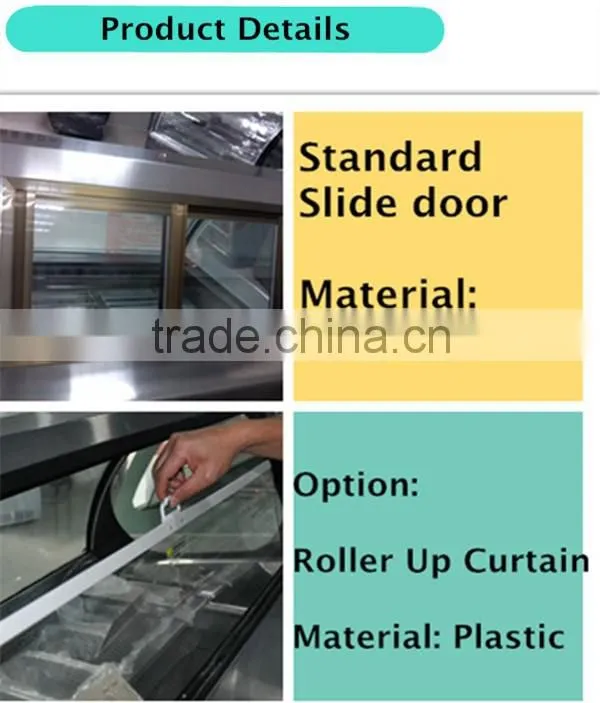 blast freezer equipment ice cream display fridge